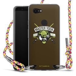 New Carry Case Transparent Stoff colourful/silber