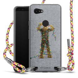 New Carry Case Transparent Stoff colourful/silber