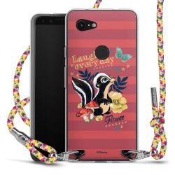 New Carry Case Transparent Stoff colourful/silber