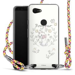 New Carry Case Transparent Stoff colourful/silber