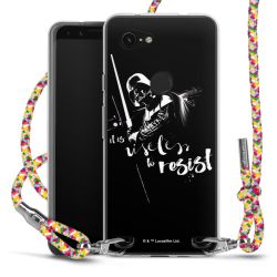 New Carry Case Transparent Stoff colourful/silber