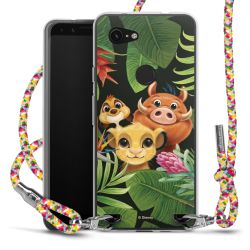 New Carry Case Transparent Stoff colourful/silber