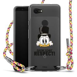 New Carry Case Transparent Stoff colourful/silber