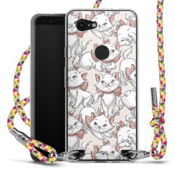 New Carry Case Transparent Stoff colourful/silber