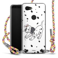 New Carry Case Transparent Stoff colourful/silber