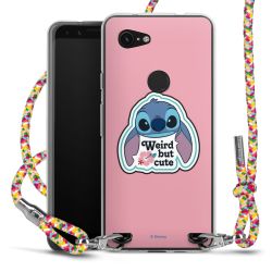 New Carry Case Transparent Stoff colourful/silber