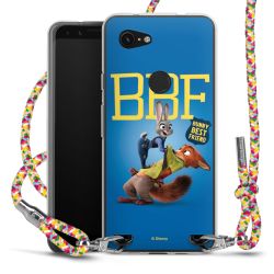 New Carry Case Transparent Stoff colourful/silber