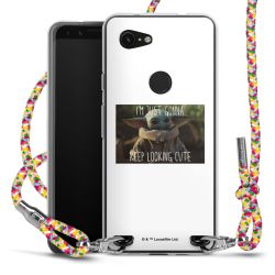 New Carry Case Transparent Stoff colourful/silber