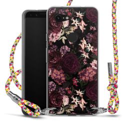 New Carry Case Transparent Stoff colourful/silber