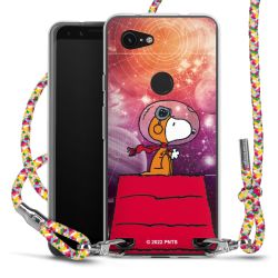 New Carry Case Transparent Stoff colourful/silber