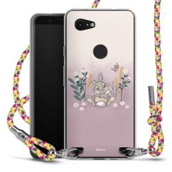 New Carry Case Transparent Stoff colourful/silber