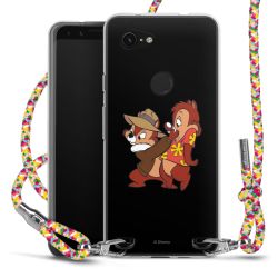 New Carry Case Transparent Stoff colourful/silber