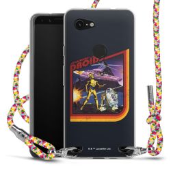 New Carry Case Transparent Stoff colourful/silber