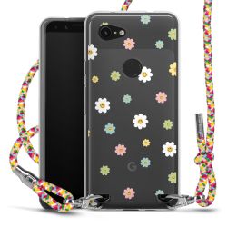 New Carry Case Transparent Stoff colourful/silber