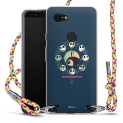 New Carry Case Transparent Stoff colourful/silber