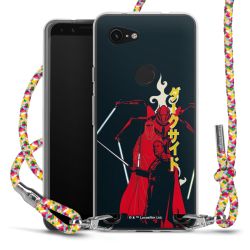 New Carry Case Transparent Stoff colourful/silber