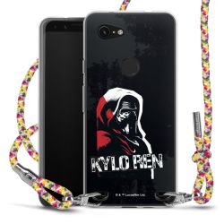 New Carry Case Transparent Stoff colourful/silber