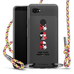 New Carry Case Transparent Stoff colourful/silber