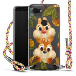 New Carry Case Transparent Stoff colourful/silber