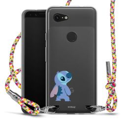 New Carry Case Transparent Stoff colourful/silber