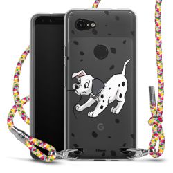 New Carry Case Transparent Stoff colourful/silber