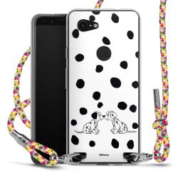 New Carry Case Transparent Stoff colourful/silber