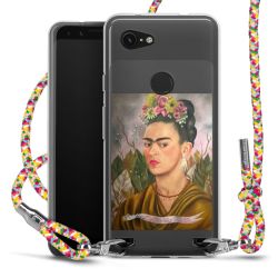 New Carry Case Transparent Stoff colourful/silber