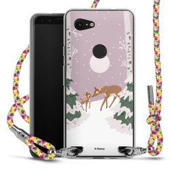 New Carry Case Transparent Stoff colourful/silber