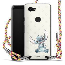 New Carry Case Transparent Stoff colourful/silber