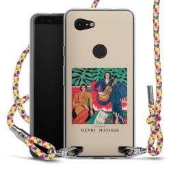 New Carry Case Transparent Stoff colourful/silber