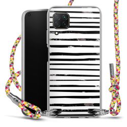 New Carry Case Transparent Stoff colourful/silber