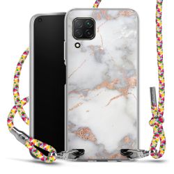 New Carry Case Transparent Stoff colourful/silber