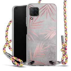 New Carry Case Transparent Stoff colourful/silber