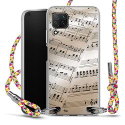 New Carry Case Transparent Stoff colourful/silber