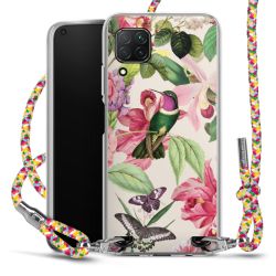 Carry Case Transparent Fabric colourful