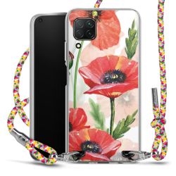 Carry Case Transparent Fabric colourful