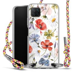 Carry Case Transparent Fabric colourful