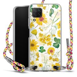 New Carry Case Transparent Stoff colourful/silber