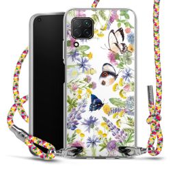 Carry Case Transparent Fabric colourful