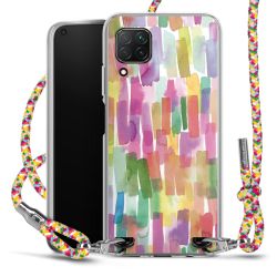 Carry Case Transparent Fabric colourful