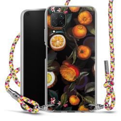 New Carry Case Transparent Stoff colourful/silber