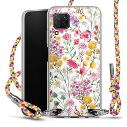 Carry Case Transparent Fabric colourful