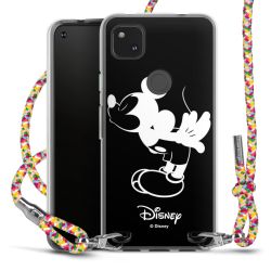 New Carry Case Transparent Stoff colourful/silber