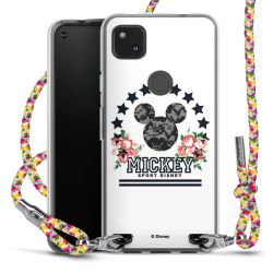 New Carry Case Transparent Stoff colourful/silber