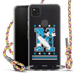 New Carry Case Transparent Stoff colourful/silber