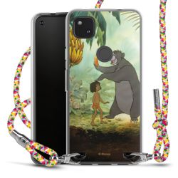 New Carry Case Transparent Stoff colourful/silber