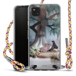 New Carry Case Transparent Stoff colourful/silber