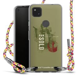 New Carry Case Transparent Stoff colourful/silber