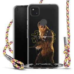 New Carry Case Transparent Stoff colourful/silber