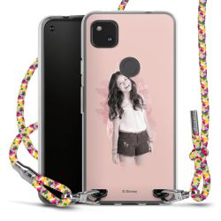 New Carry Case Transparent Stoff colourful/silber